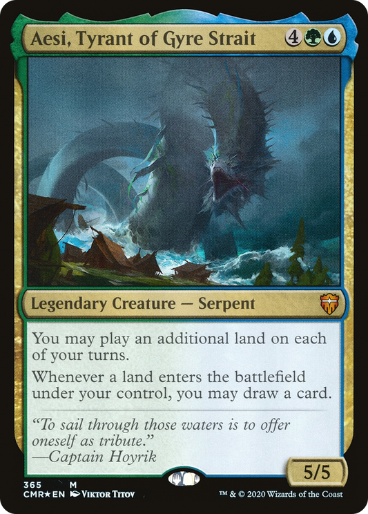 Aesi, Tyrant of Gyre Strait - Foil