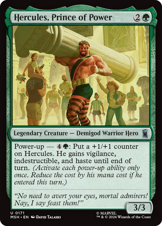 Hercules, Prince of Power  (MSH) - Foil