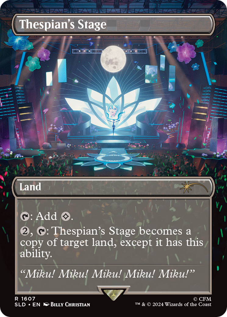 Thespian's Stage (1607) (Borderless)