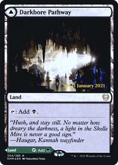 Darkbore Pathway // Slitherbore Pathway (254) (Prerelease) (PKHM) - Foil