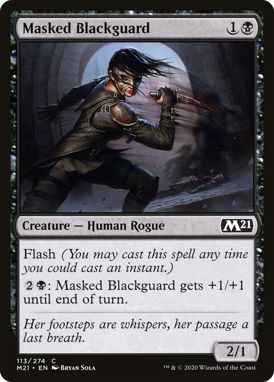 Masked Blackguard - Foil
