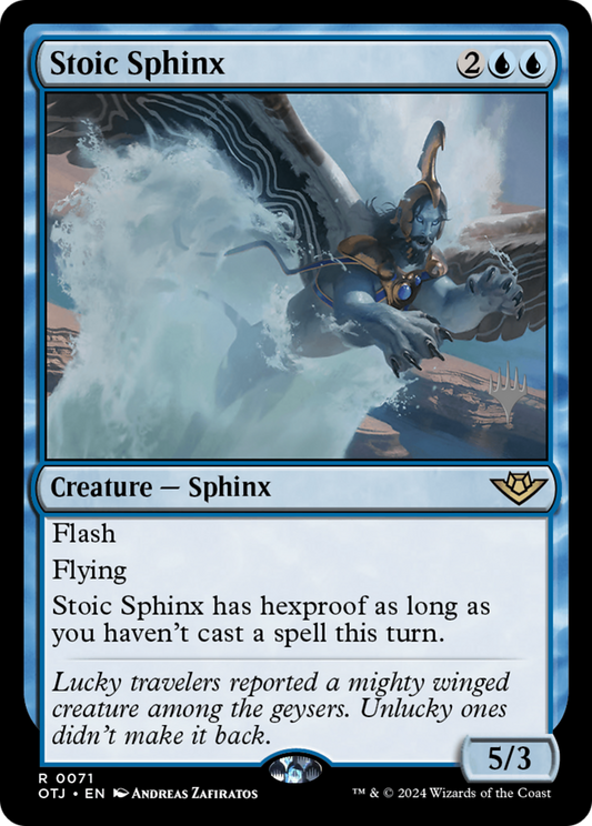 Stoic Sphinx (0071) (Promo Pack)