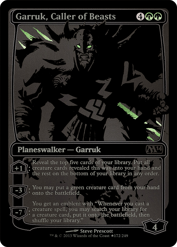 Garruk, Caller of Beasts (172) - Foil