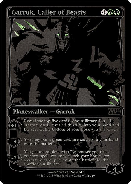 Garruk, Caller of Beasts (172) - Foil
