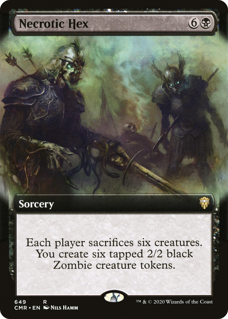 Necrotic Hex (649) (Extended Art) - Foil