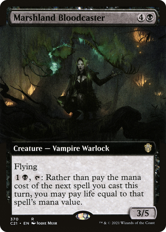 Marshland Bloodcaster (370) (Extended Art)