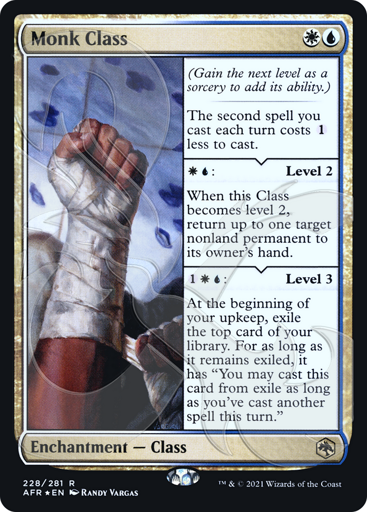 Monk Class (228) (Ampersand) - Foil