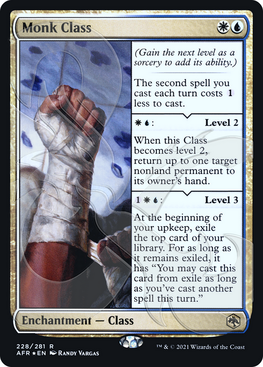 Monk Class (228) (Ampersand) - Foil
