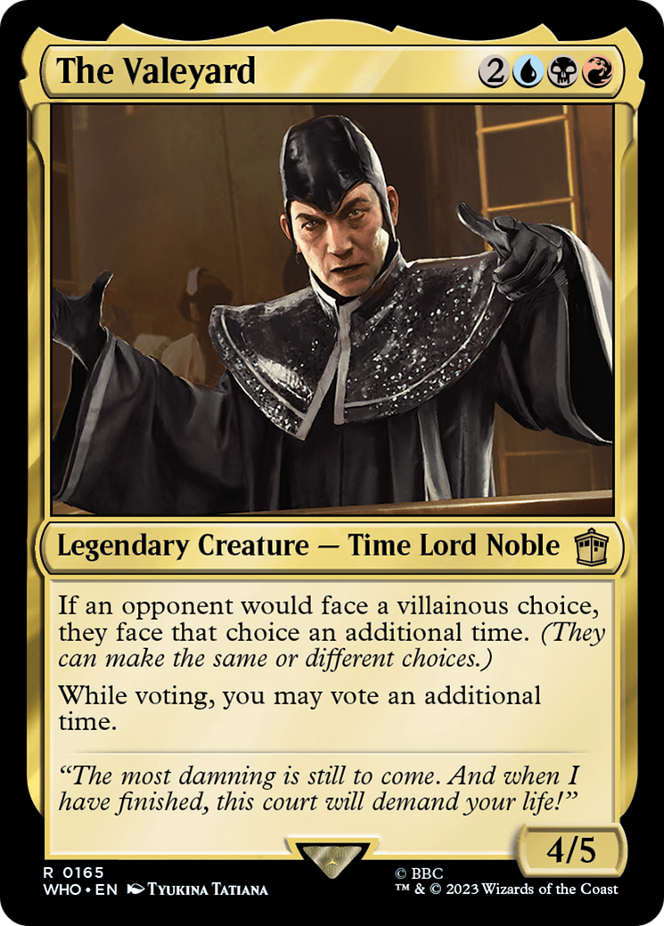 The Valeyard - Foil