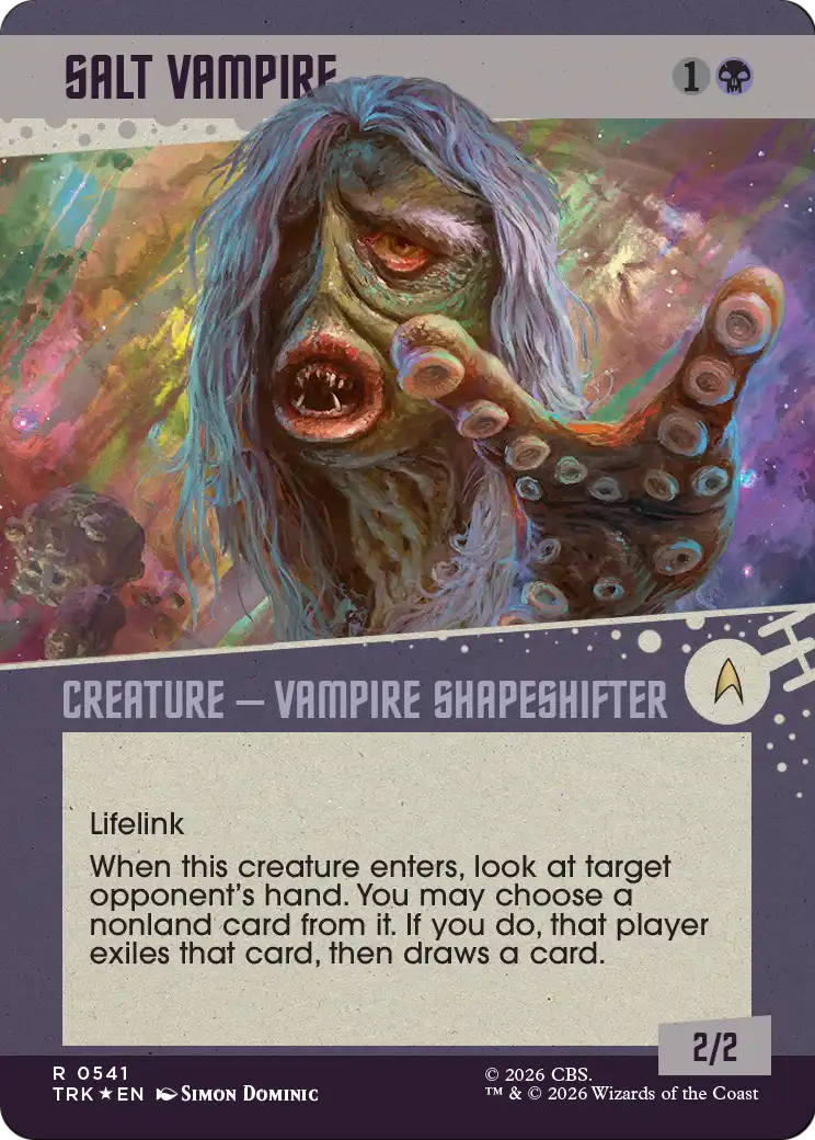 Salt Vampire (0541) (Showcase) (TRK) - Surge Foil