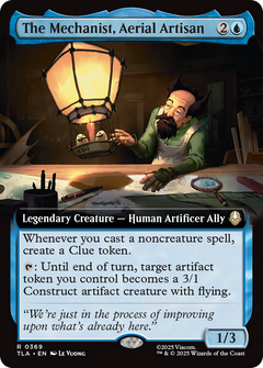 The Mechanist, Aerial Artisan (0369) (Extended Art) - Foil tla
