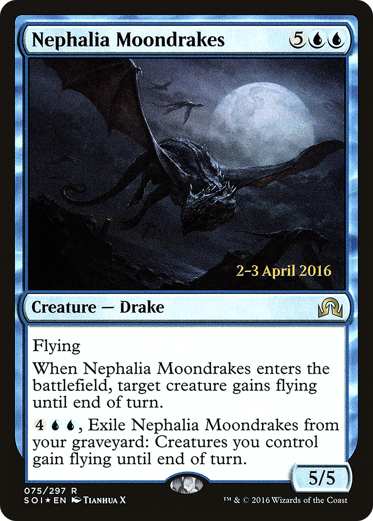Nephalia Moondrakes (075) (Prerelease) - Foil