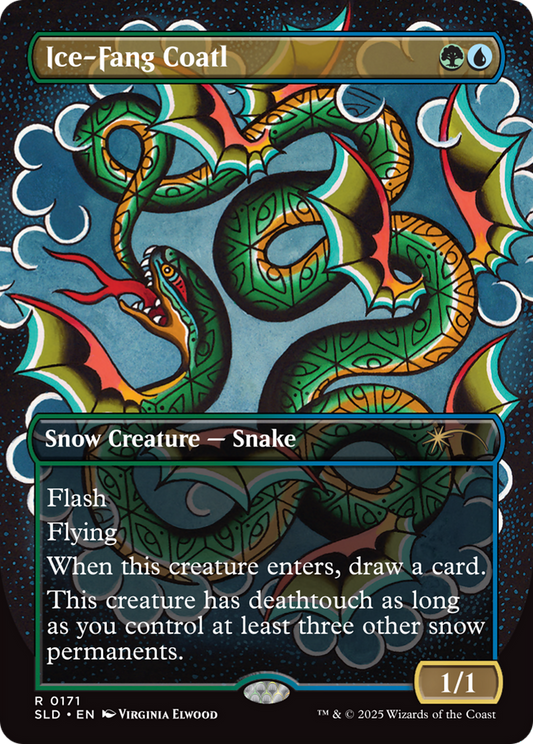 Ice-Fang Coatl (0171) (Borderless) (SLD)