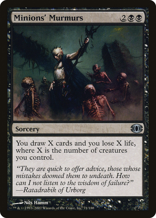Minions' Murmurs - Foil