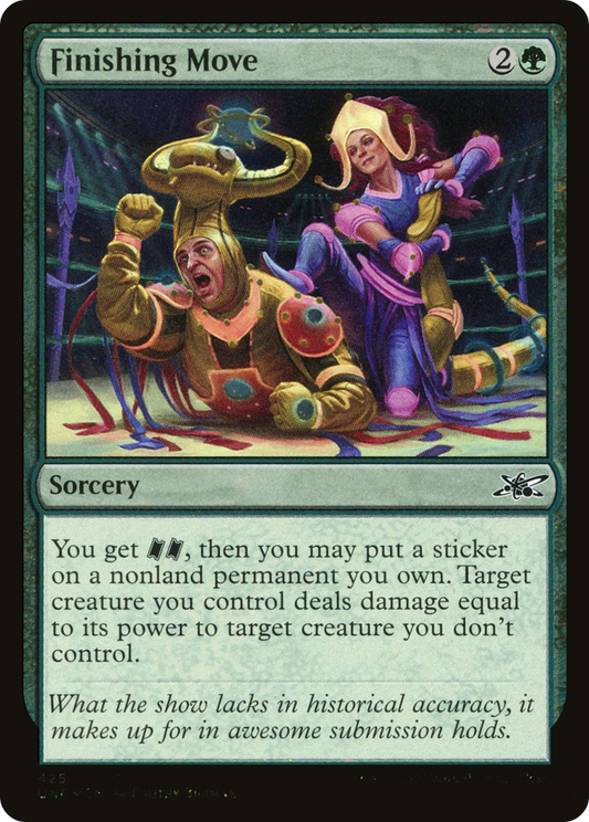 Finishing Move (425) - Galaxy Foil