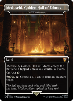 Meduseld, Golden Hall of Edoras [Castle Ardenvale] (0391) (Borderless) - Surge Foil