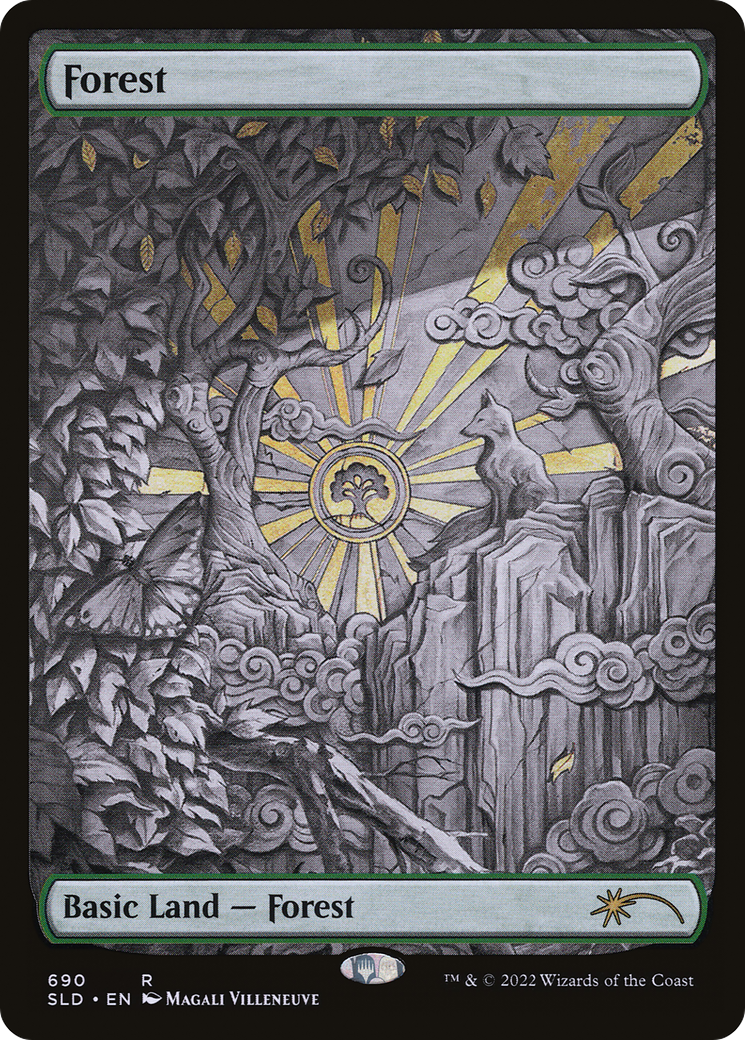 Forest (690) (Textless) - Foil