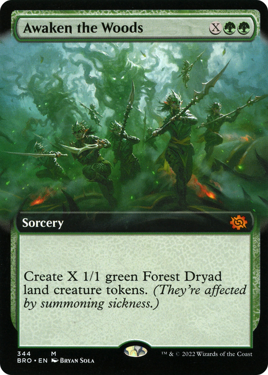 Awaken the Woods (344) (Extended Art)