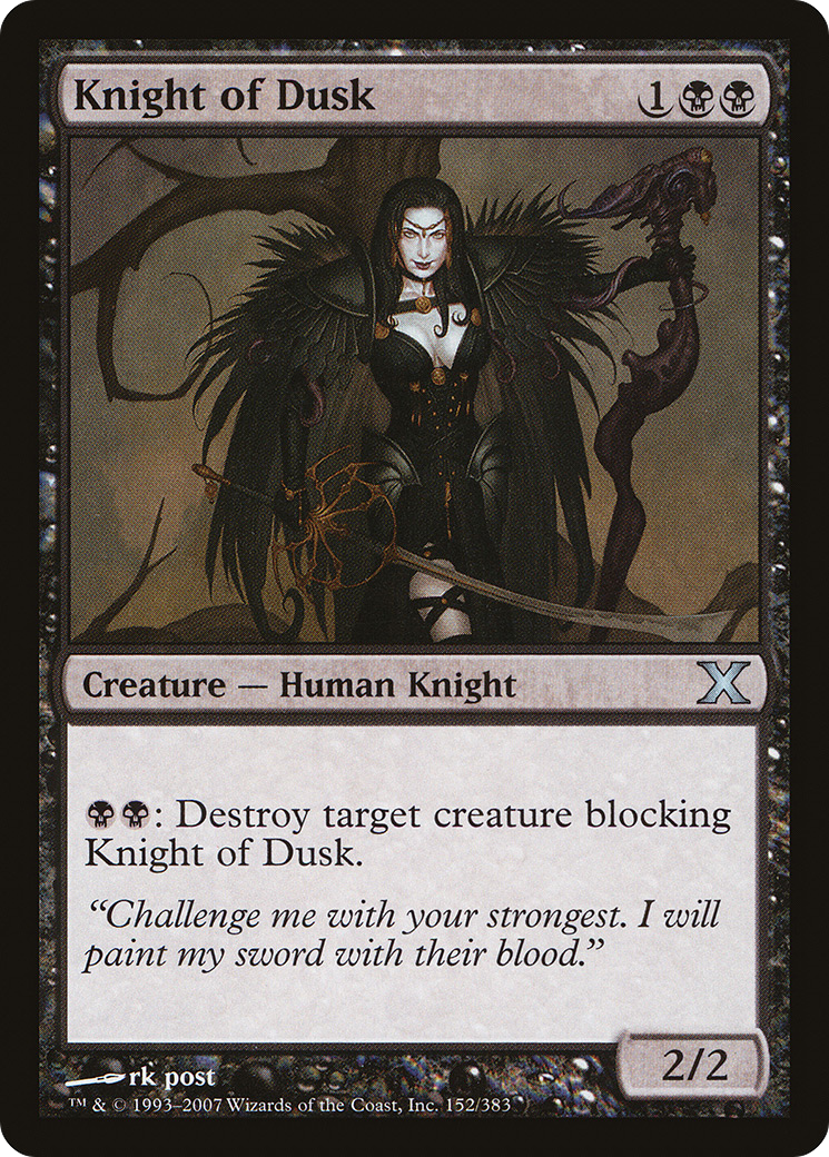 Knight of Dusk - Foil