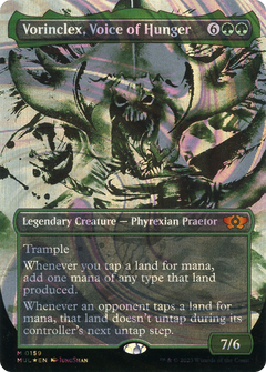 Vorinclex, Voice of Hunger (0159) (Borderless) (Showcase) - Halo Foil