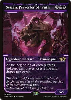 Seizan, Perverter of Truth (0015) (Showcase) - Foil