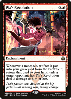 Pia's Revolution (091) (Prerelease) - Foil