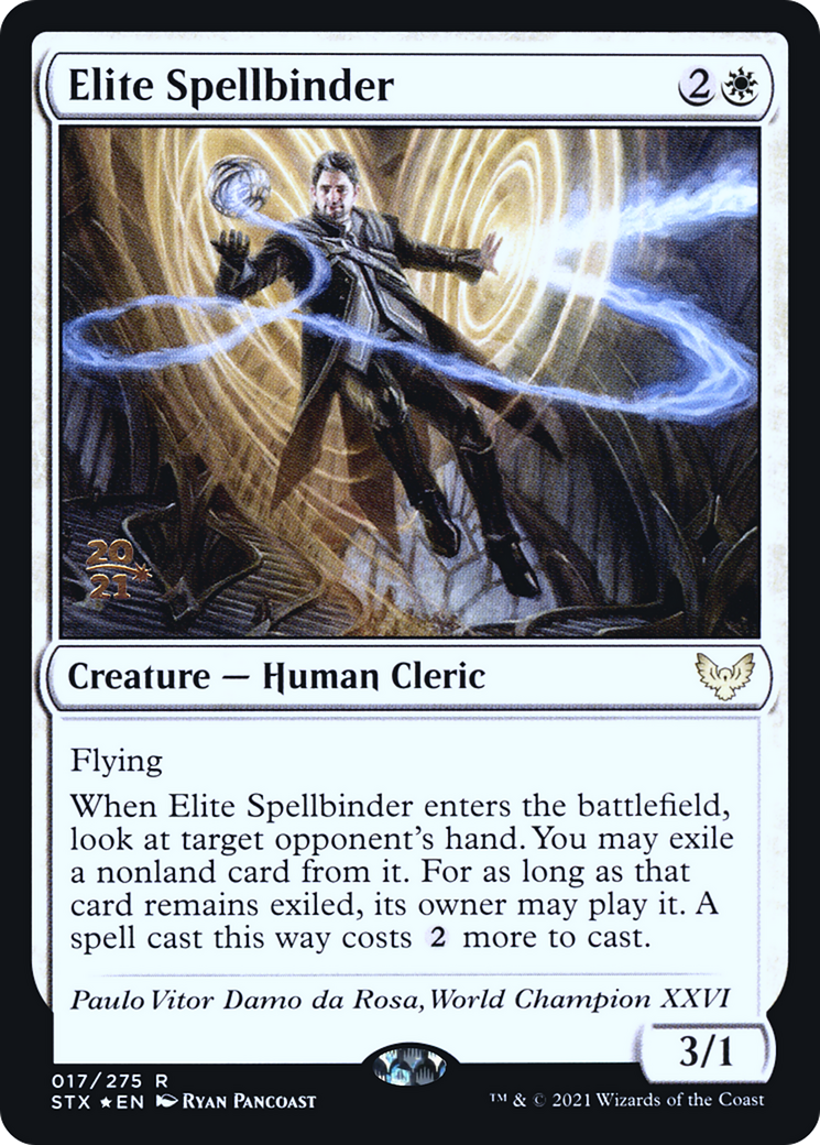 Elite Spellbinder (017) (Prerelease) - Foil