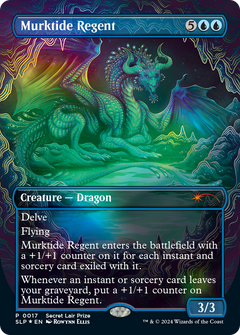 Murktide Regent (0017) (Borderless) - Foil