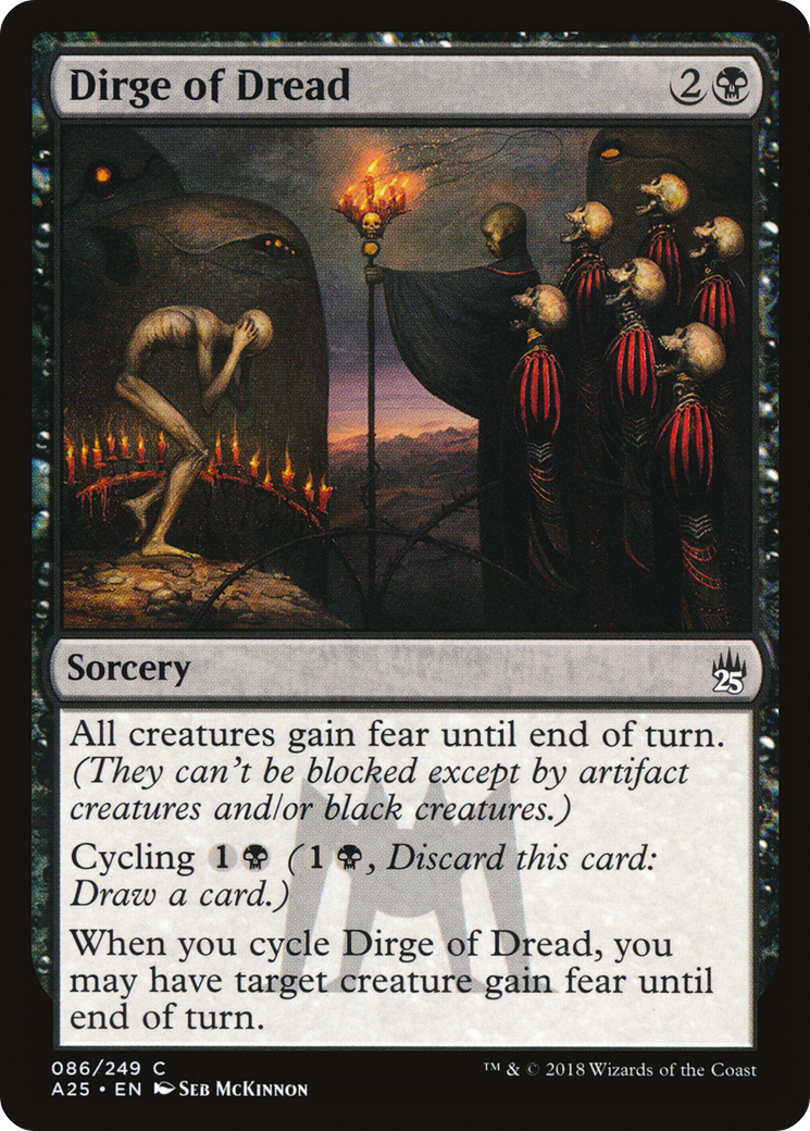 Dirge of Dread - Foil