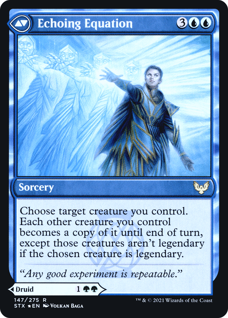 Augmenter Pugilist // Echoing Equation (147) (Prerelease) (PSTX) - Foil