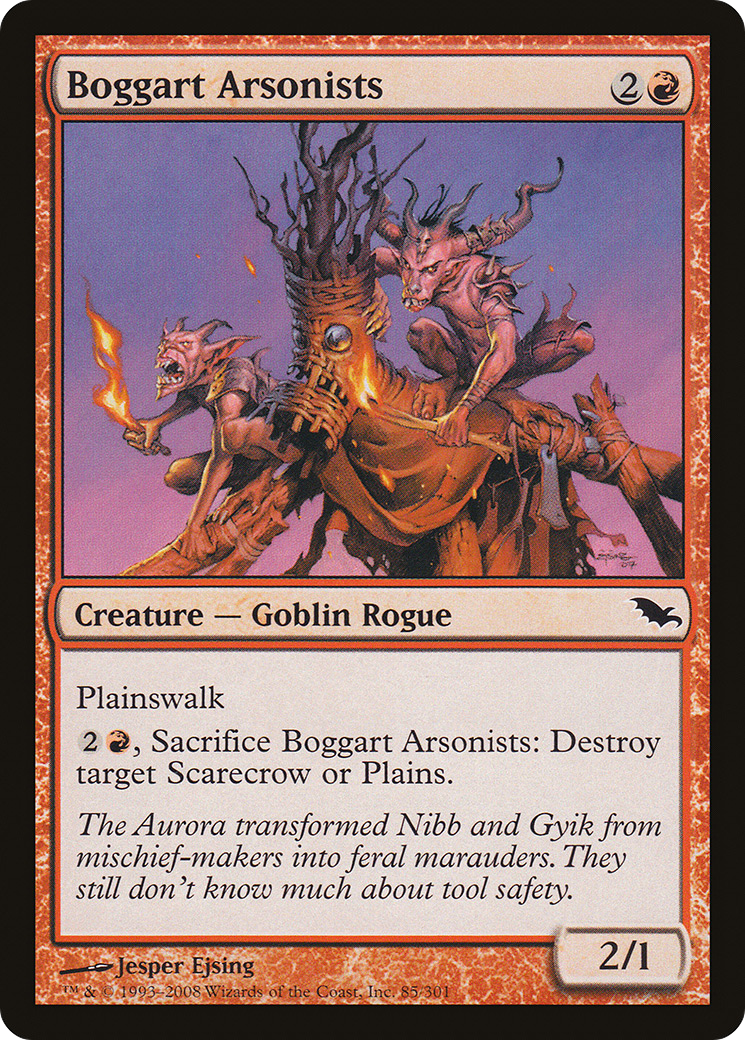 Boggart Arsonists - Foil