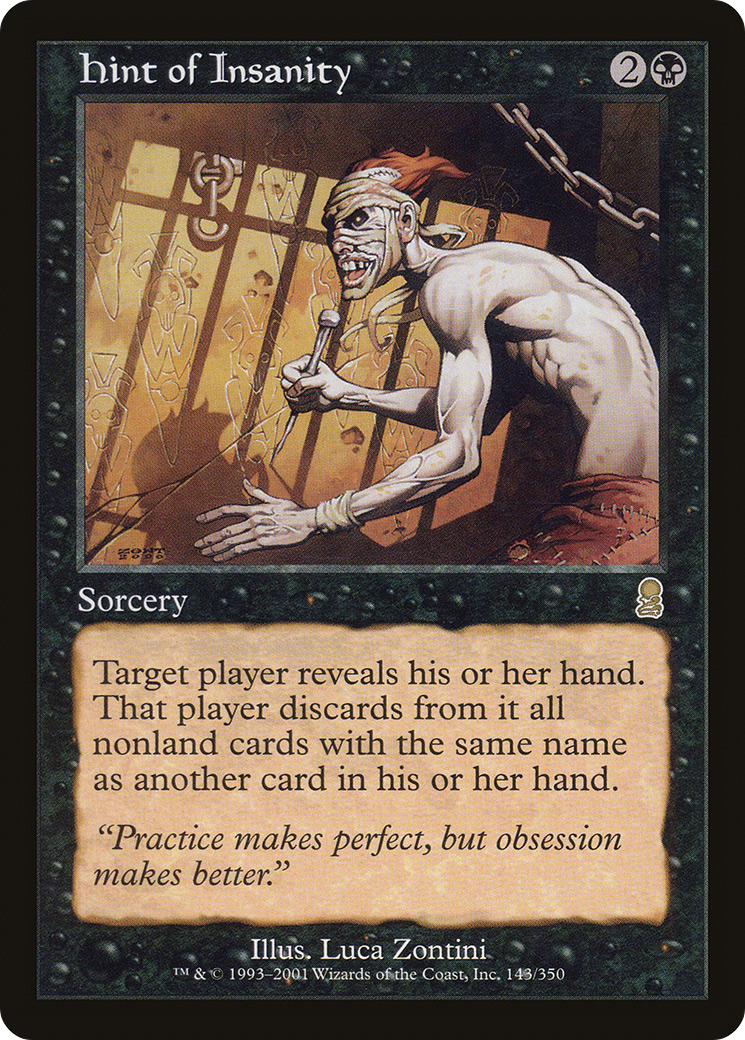Hint of Insanity - Foil