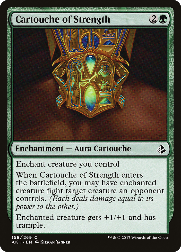 Cartouche of Strength - Foil