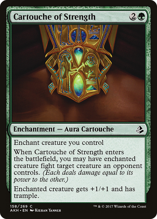 Cartouche of Strength - Foil
