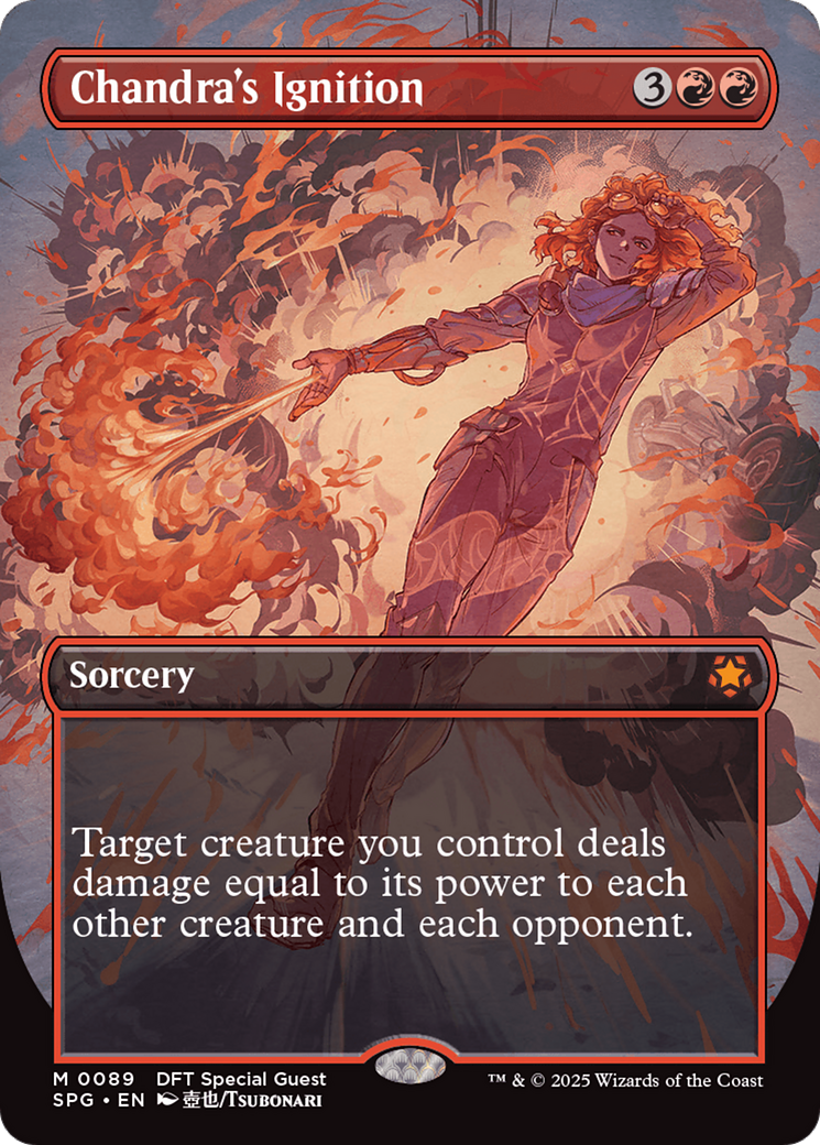 Chandra's Ignition (0089) (Borderless)