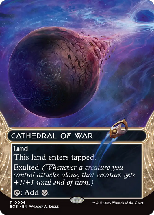 Cathedral of War (0006) (Borderless) - Foil