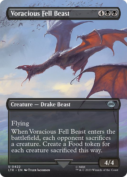 Voracious Fell Beast (0422) (Borderless)