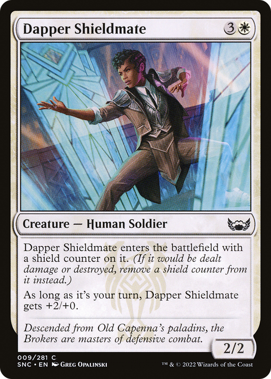 Dapper Shieldmate - Foil