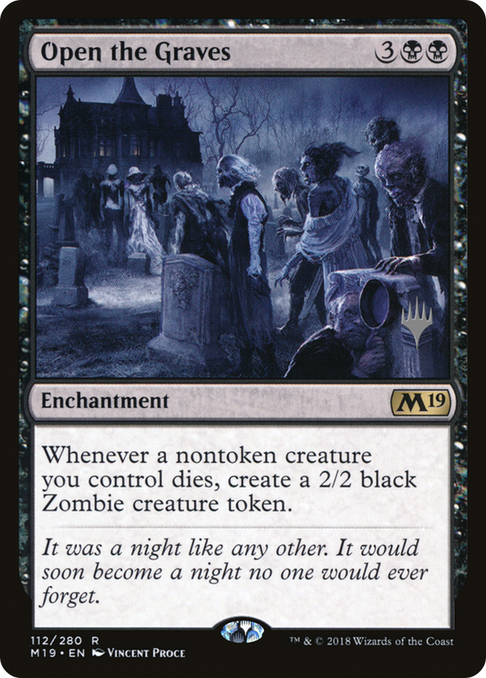 Open the Graves (112) (Promo Pack) - Foil
