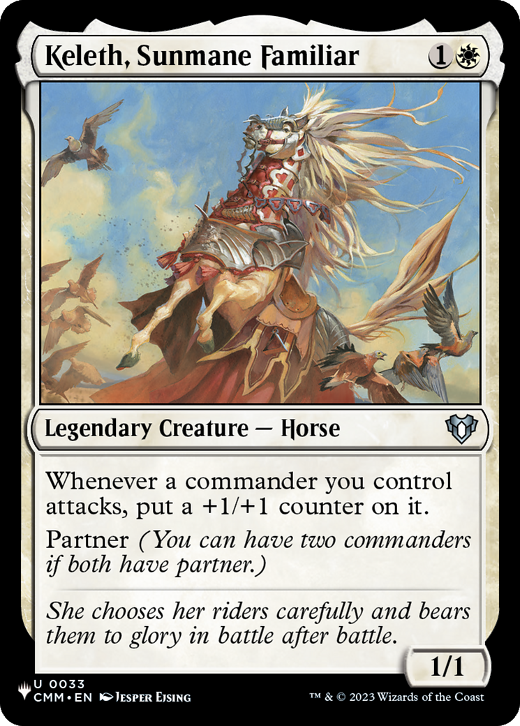 Keleth, Sunmane Familiar (CMM-33) (PLST)