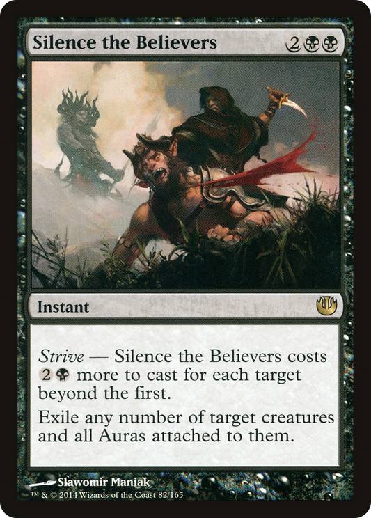 Silence the Believers - Foil