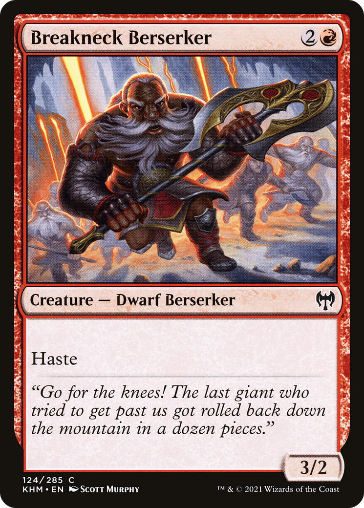 Breakneck Berserker - Foil