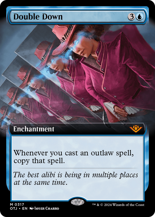 Double Down (0317) (Extended Art) - Foil