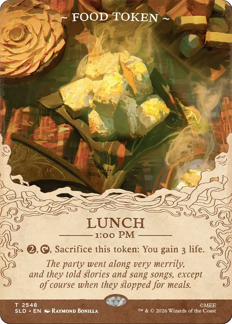 Food Token (2548) (Showcase) (SLD) - Foil