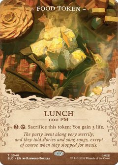 Food Token (2548) (Showcase) (SLD)