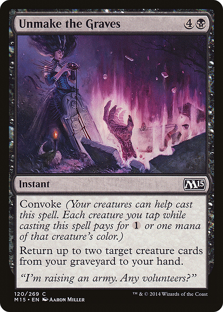 Unmake the Graves - Foil