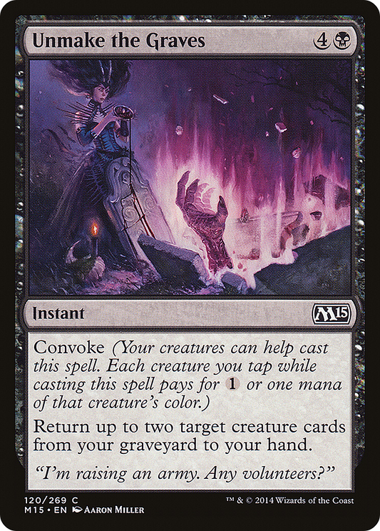 Unmake the Graves - Foil