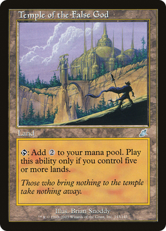 Temple of the False God - Foil