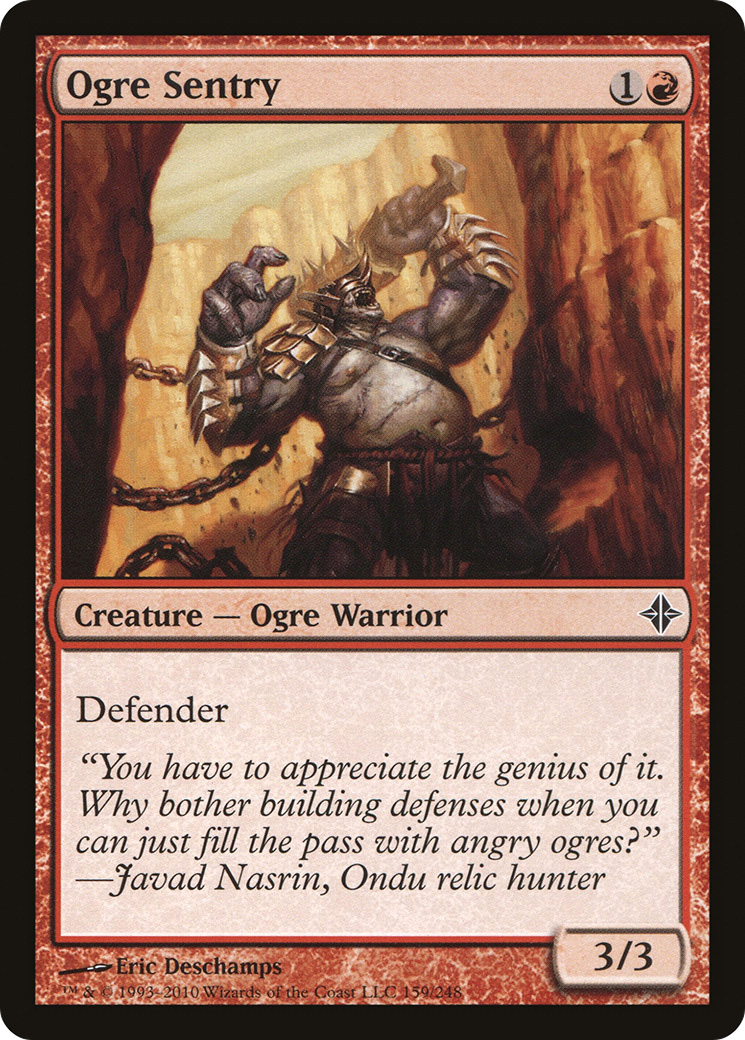 Ogre Sentry - Foil