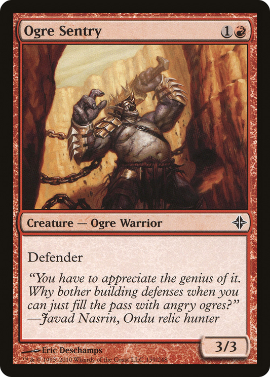 Ogre Sentry - Foil